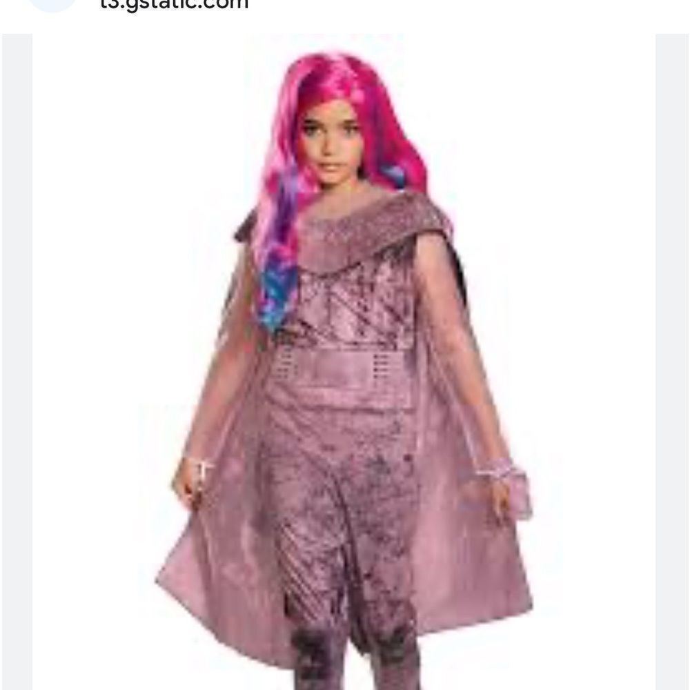 Descendants costume size small 6X- 8X